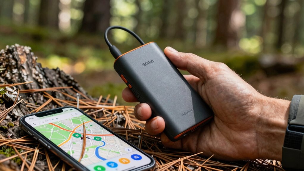portable satellite communication devices