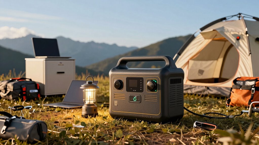 portable solar powered outdoor energy