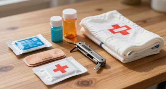 prepare first aid early