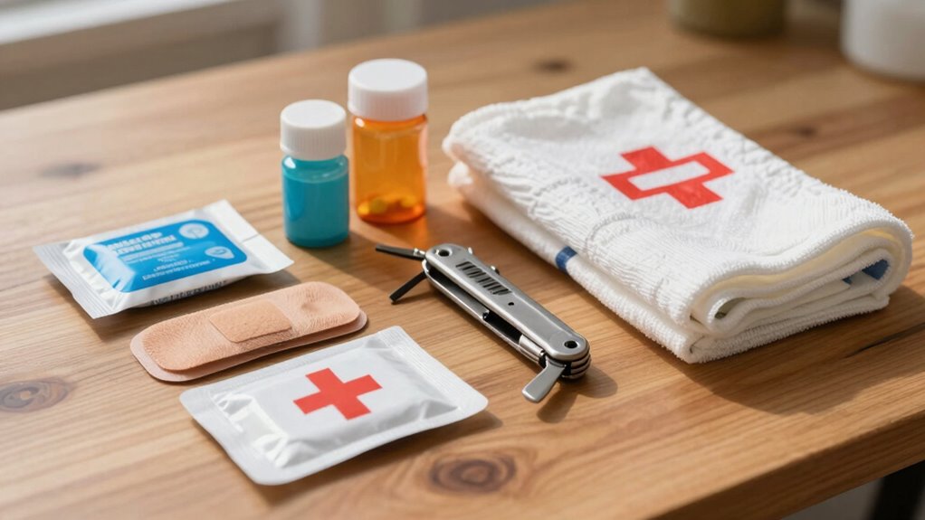 prepare first aid early
