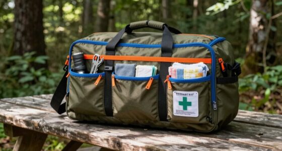 prepared emergency camping kit