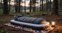prioritize outdoor sleep comfort