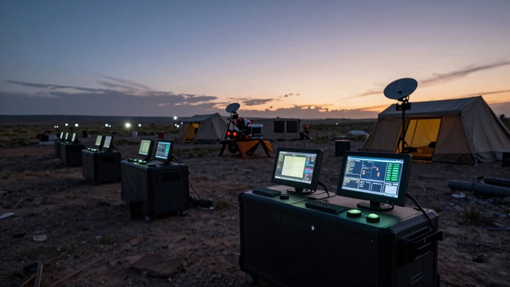 remote camp monitoring effectiveness