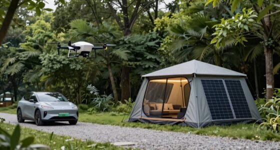 remote campsites enable flexibility