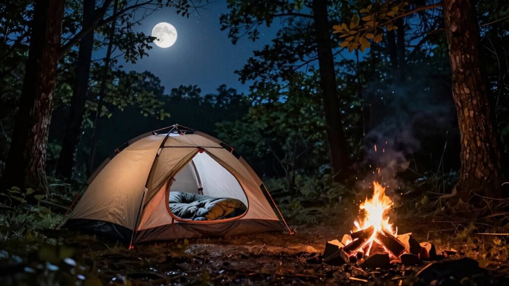 safe comfortable outdoor sleep