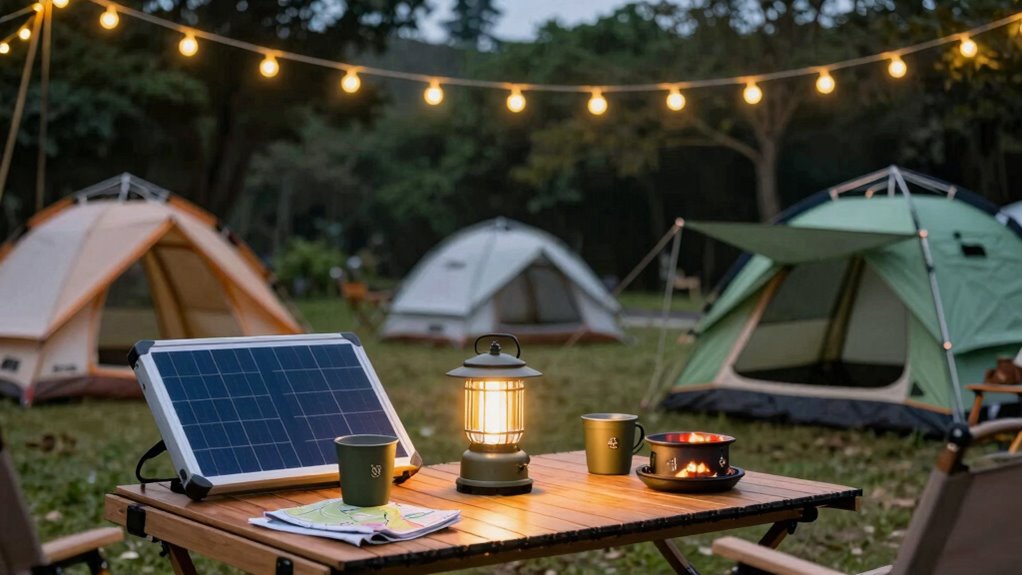 safe ventilated organized camping