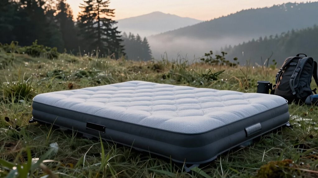 self inflating camping mattress