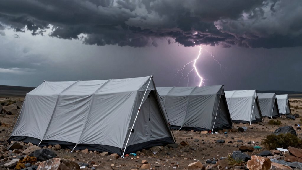 severe weather tent preparedness