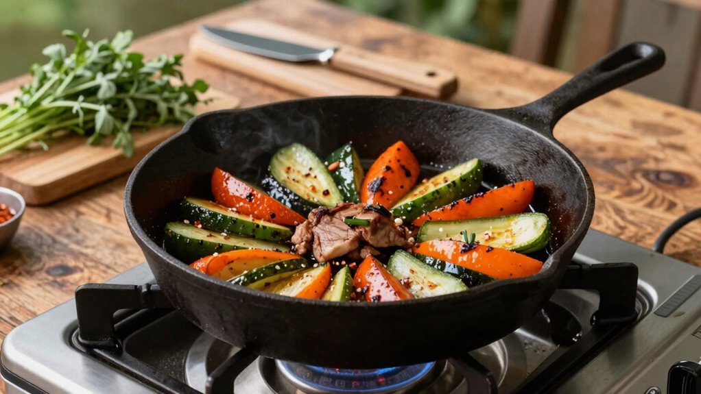 simple prepared campfire meals
