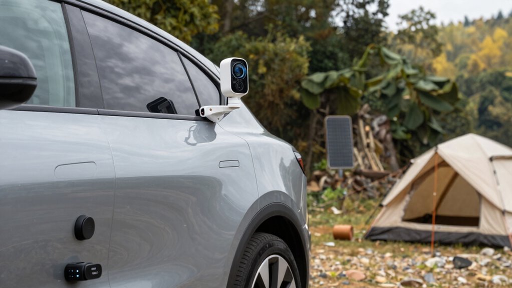smart durable outdoor vehicle security