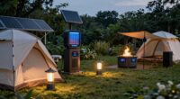 smart technology enhances camping