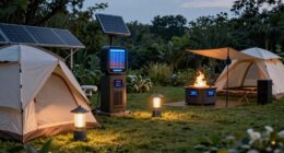smart technology enhances camping