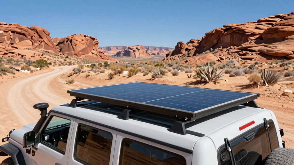 solar power enhances overlanding