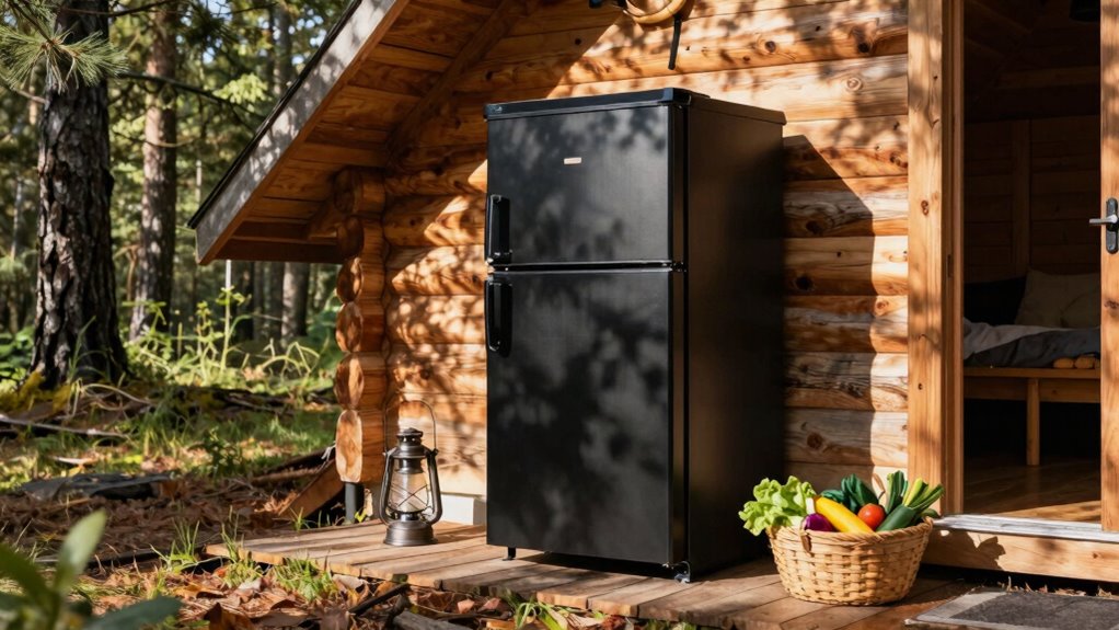 solar powered off grid refrigeration