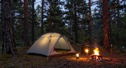 stay vigilant at unfamiliar campsites