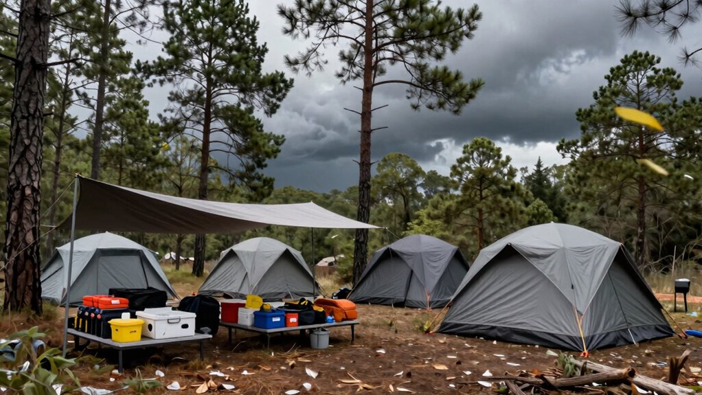 storm ready campsite safety plan