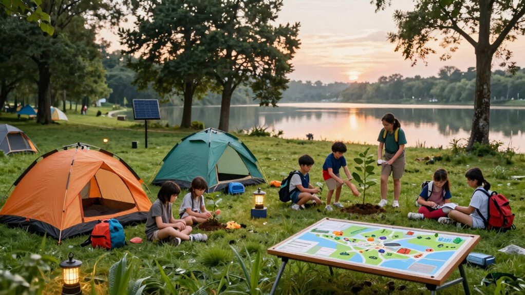 sustainable safe prepared camping