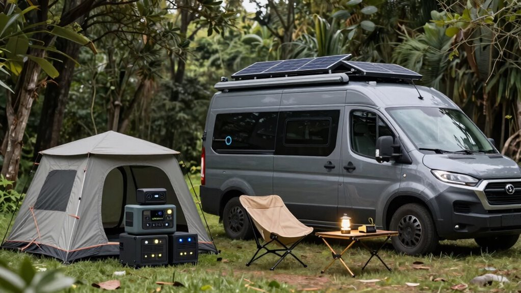 sustainable smart modular camping