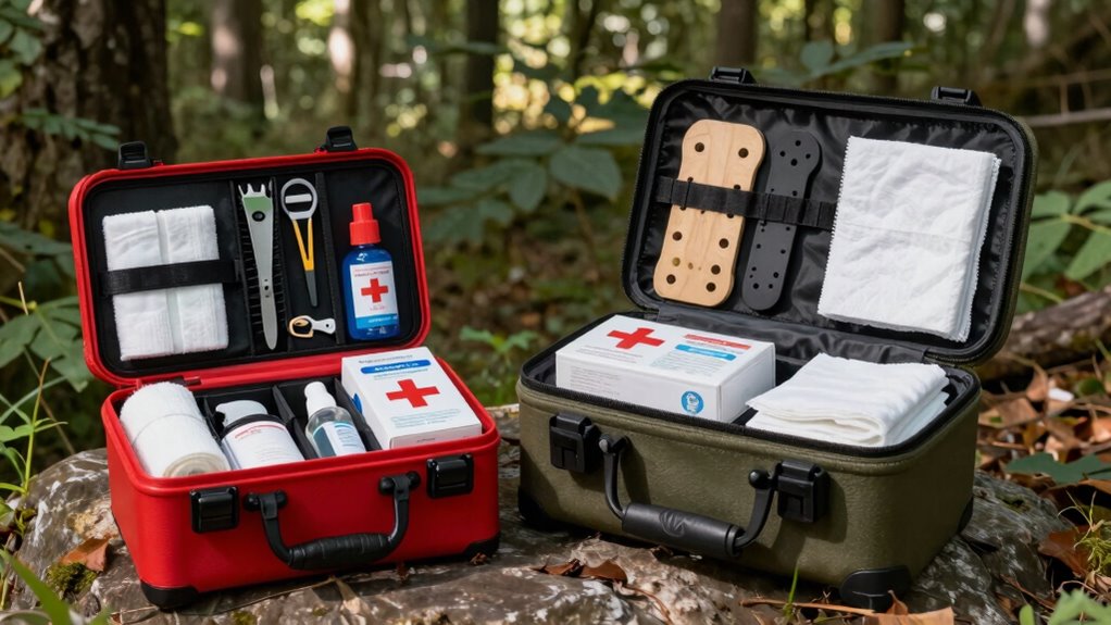 trauma vs medical kits