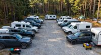 vehicle storage in camp