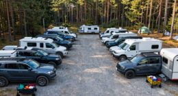 vehicle storage in camp