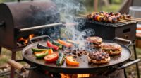 versatile outdoor cooking equipment