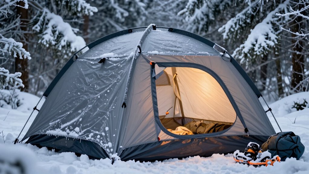 winter camping safety skills