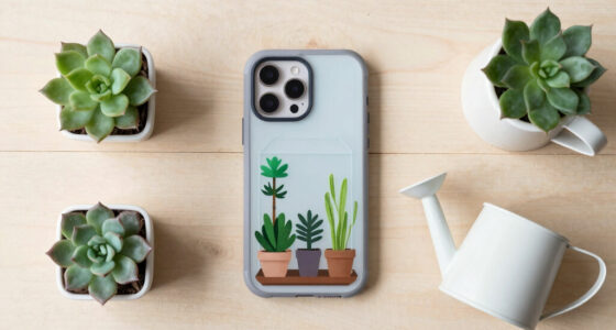 A U.K. designer made this phone case to reduce screen time. The terrarium plants will only survive if you put your screen down.