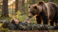 He Played Dead While a 1,500-Pound Bear Shook Him Like a Rabbit