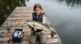 12-Year-Old Girl Sets Muskie Record In Wisconsin