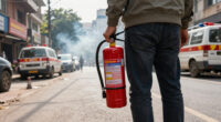 Delhi: Fire Breaks Out Near Dharamshila Hospital, 14 Fire Tenders On Spot - ANI News