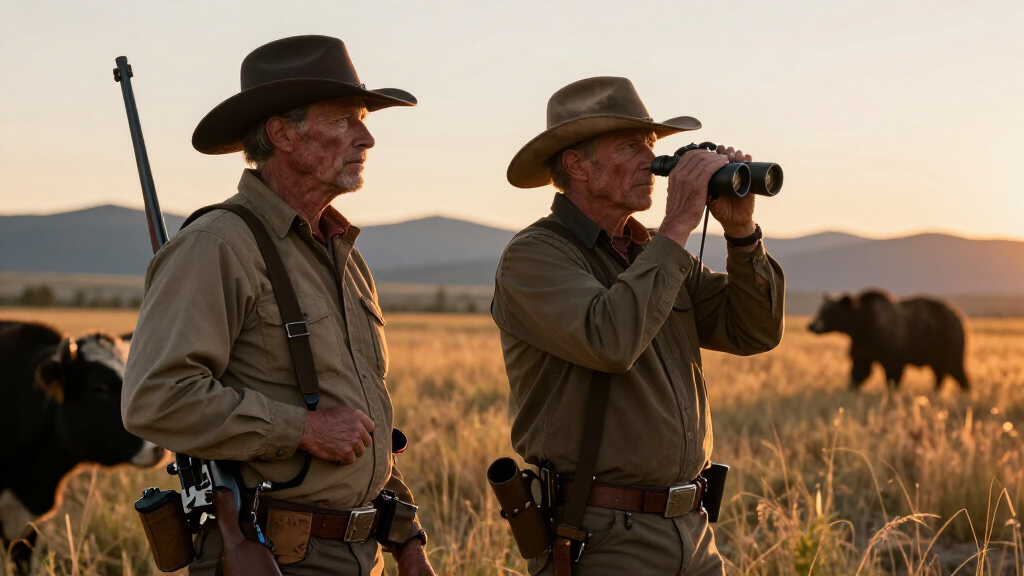Two Cowboys Tracked Down A Silvertip Grizzly That Was Hunting Their Cattle — But Only One Returned