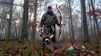Ohio Bowhunter Takes 200-Class Buck With His Recurve At 15 Yards